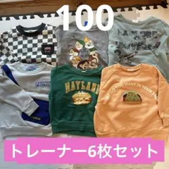 長袖トレーナー 6枚セット 100cm BREEZE他