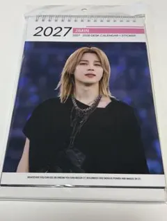 BTS ジミン　卓上カレンダー②