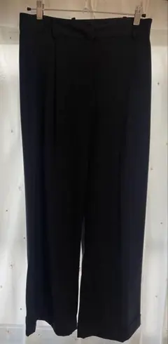 ZARA パンツ　ネイビー　Mサイズ