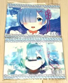 Re:ゼロ　ゼロから始める異世界生活レム マウスパッド　2枚セット