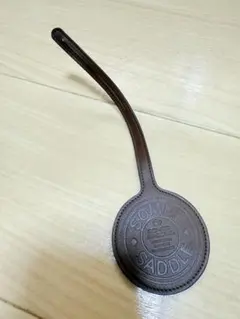 【希少】ソメスサドル SOMES SADDLE レザータグ チャーム 本革 馬具