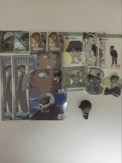 名探偵コナン 服部平次 色々セット カード ステッカー まちぼうけ