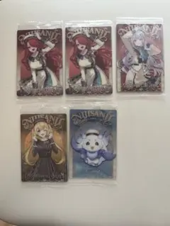 にじさんじウエハース5枚セット