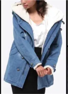 難あり⚠️RCWB ロデオクラウンズ ボアライナー付き デニムジャケット Mサイズ