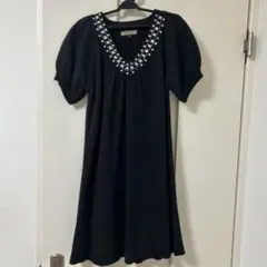 PROPORTION ニットワンピース　ブラック　レディースのサムネイル