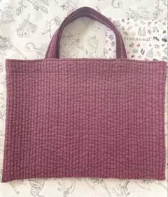 新品soleileツイードトートソレイル3 Rubypink venti - メルカリ