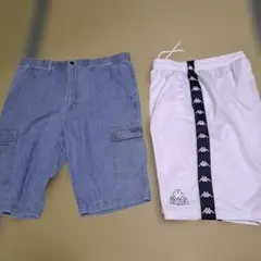 メンズ半ズボン　2枚組のサムネイル