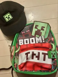 MINECRAFT キッズ リュック BOOM! TNT