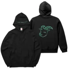 Chevon 黒×緑フルジップパーカー 2025年最新】chevon パーカーの人気アイテム - メルカリ