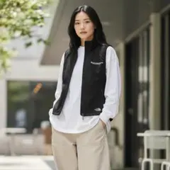 【1457】ノースフェイスWINDWALLソフトシェルベストSホログラムあり