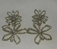 【ラスト一点】ブライダルピアス エリザベスバウアー風 ゴールド