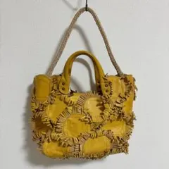 JAMIN PUECH ジャマンピュエッシェ レザーフリンジバッグ