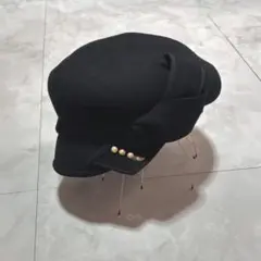 定価1万8千円　素敵　CA4LA カシラ PEARLS キャスケット ブラック