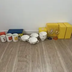 旧あさひ銀行　ミッフィーノベルティー　食器一式のサムネイル