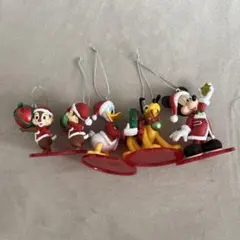 ミッキー クリスマスキャラクター 4体セット