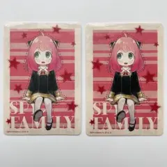 ナツコミ　特製ダブルステッカー　スパイファミリー　アーニャ