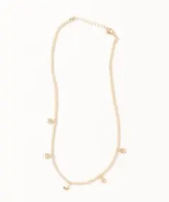 アメリカンホリック　ミニシズクメタルビーズネックレス