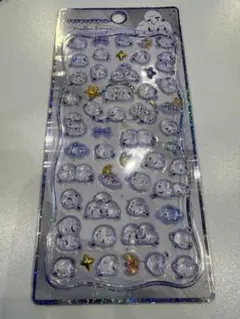 シマエナガ②　ボンボンドロップシール