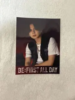 BE-FIRST ALL DAY ランダムステッカー　マナト