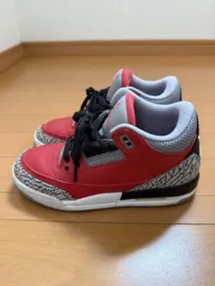 Nike Air Jordan 3 レッド/グレー/ブラック