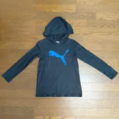 PUMA キッズ フーディー ブラック