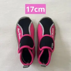 17cm REEF TOURER キッズ ウォーターシューズ ピンク/ブラック