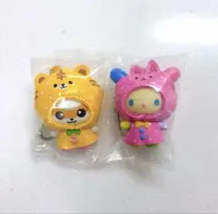 ちびっとも レインコート ウサハナ コロコロクリリン　2個セット