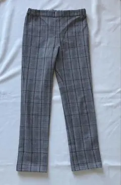 ⭐︎値下げ⭐︎ロペピクニック キッズ グレー系チェック柄ロングパンツ 140