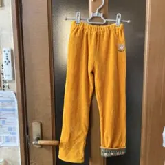 2️⃣ホットビスケッツ★クマ刺繍のコーデュロイ長パンツ120cm