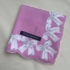 YSL イヴ・サンローラン ハンカチ リボン