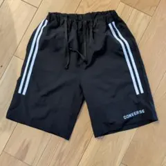 CONVERSE ブラック ハーフパンツ 160