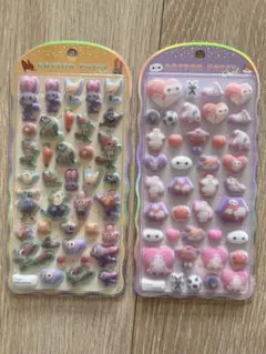 コットンパフィーシール　ズートピア&ベイマックス