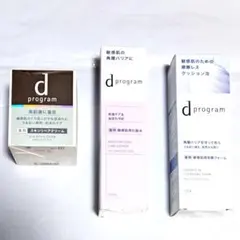 dプログラム クレンジング モイストケアローション スキンリペアクリームのサムネイル