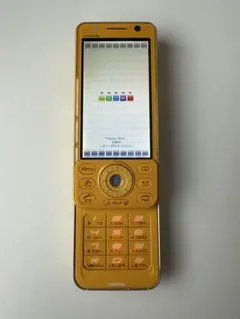 ドコモ FOMA D905i イエロー