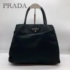 PRADA プラダ テスートナイロン ハンドバッグ トートバッグ ブラック系