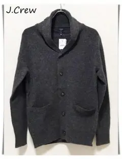 未使用 2010s J.Crew ショールカラー カーディガン セーター XS