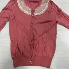 ANNA SUI ピンク カーディガン