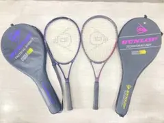 DN0073)DUNLOP TECHNOMAX LADY テニスラケット2本