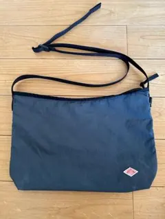DANTON ナイロンショルダーバッグ ダークグレー