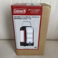 新品 Coleman コールマン 2マルチパネルランタン レッドのサムネイル
