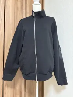 ARMANI Exchange ブラックジップアップスウェットのサムネイル