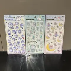 か*ン様 ドラえもん キラキラシール 3種セットのサムネイル