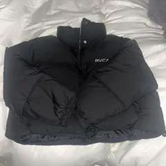 RVCA ブラック ショートダウンジャケット新品