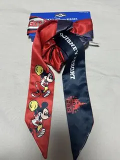 シュシュ リボン付き