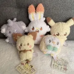 d*3様 ポケピース ぬいぐるみボールチェーンマスコット