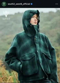 South2West8 ウールハンティングジャケット L ネペンテス