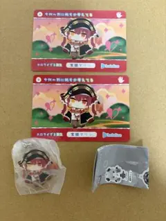 ホロライブ 宝鐘マリン めじるしアクセサリー　カードダス