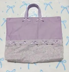 ベッツィ レッスンバッグ 上履き袋 ハート キルト 刺繍生地 リバティ