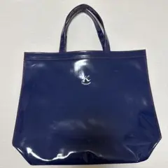 キタムラ　ハンドバッグ　トートバッグ　エナメル　ビニール