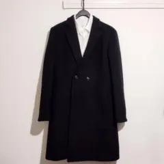Lui's チェスターコート　ブラック　アウター